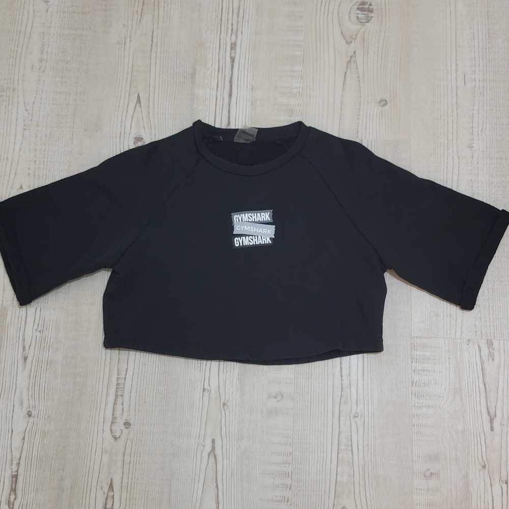 Gymshark Black Women's Cotton Crop Top